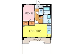 ＣＥＮＴＲＡＬ　ＦＥＲＳの物件間取画像